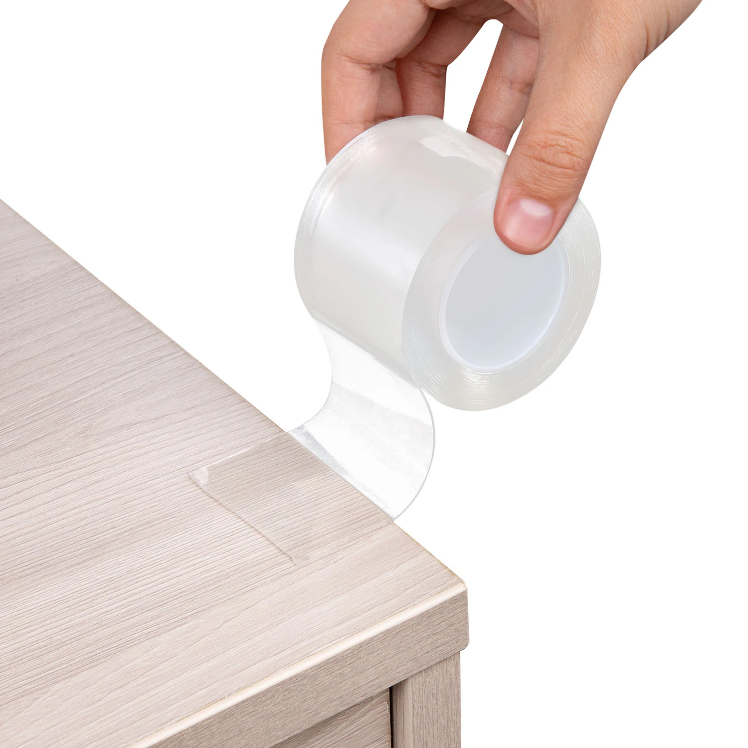 Двухсторонняя прозрачная крепежная лента WOW-TAPE, многоразовая 50 мм х 3 м